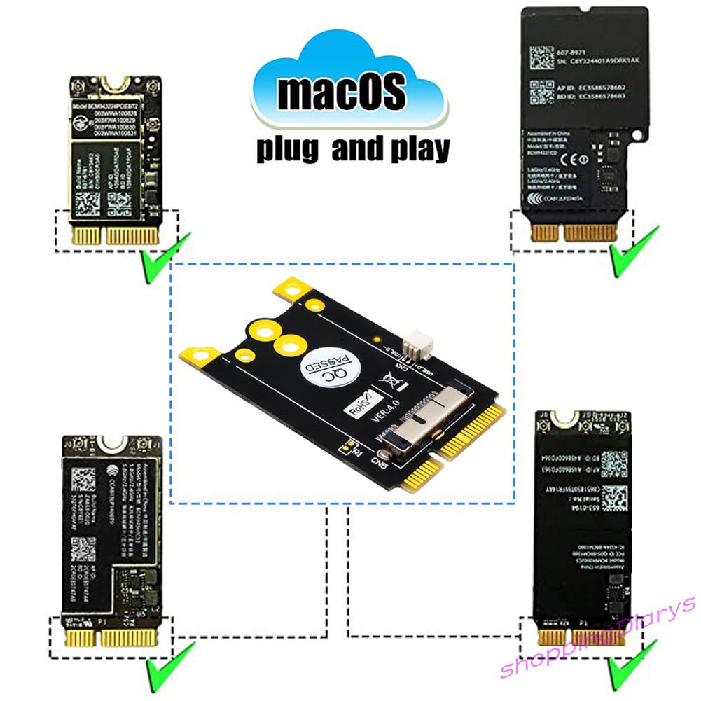 ✤Sh✤ Mini PCI-E Adapter Module mPCI-e to 12+6 Pin WiFi WLAN Wireless Converter