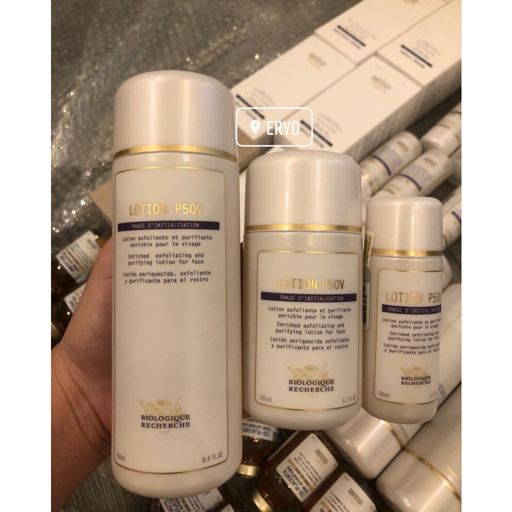 B.R Lotion P50V tẩy da chết, cân bằng và tái tạo da bị xỉn màu, nhợt nhạt - K11 Full 50ml