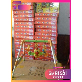 Kệ chữ A chú vẹt có nhạc cho bé.