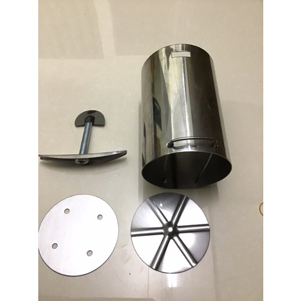 Khuôn giò xào loại 1kg - khuân làm giò bằng inox