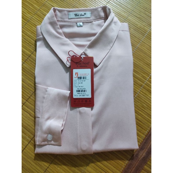 Áo sơmi Thái Hoà vải lụa hàn cao cấp