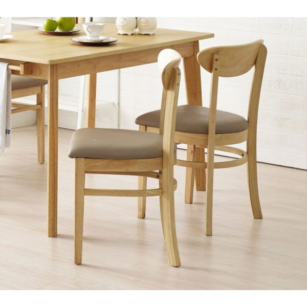 GHẾ ĂN TỰA LƯNG ĐỆM DA - MANGO CHAIR