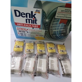 Viên tẩy lồng máy giặt denk mit đức