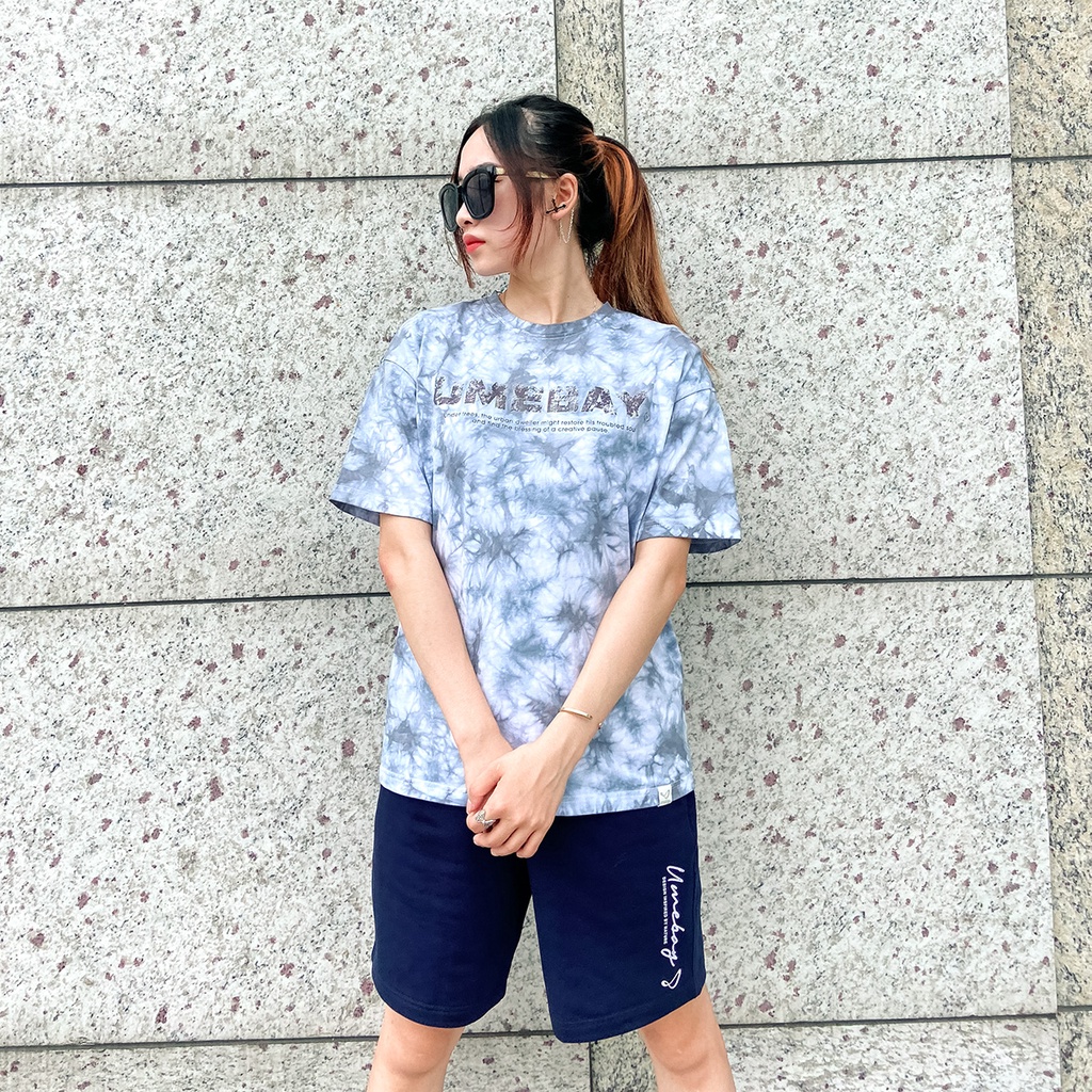 Áo thun tay lỡ wash in, tshirt unisex nam nữ 100% Cotton, phông form rộng Umebay UTM10