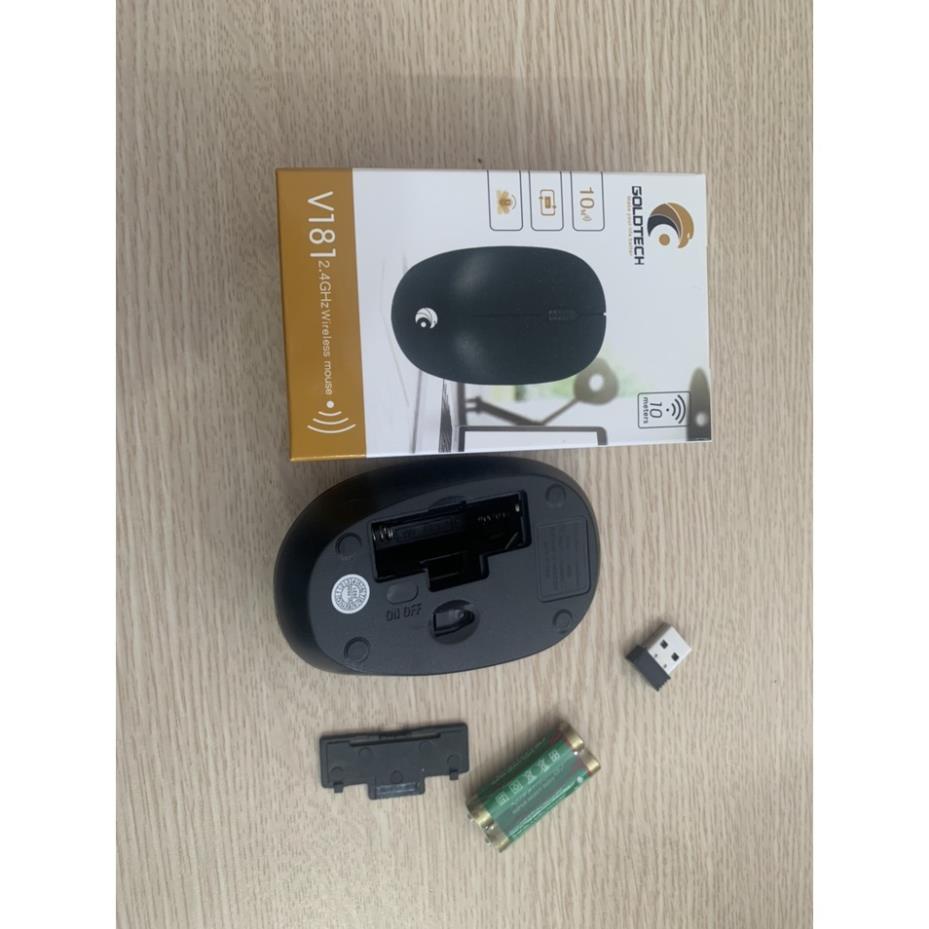 Chuột không dây Goldtech V181 chính hãng bảo hành 12 tháng