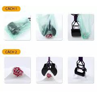 Dụng cụ gắp phân, dọn vệ sinh chó mèo