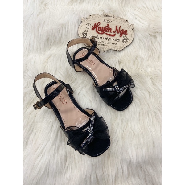 Dép sandal quai hậu bé gái size 31-35