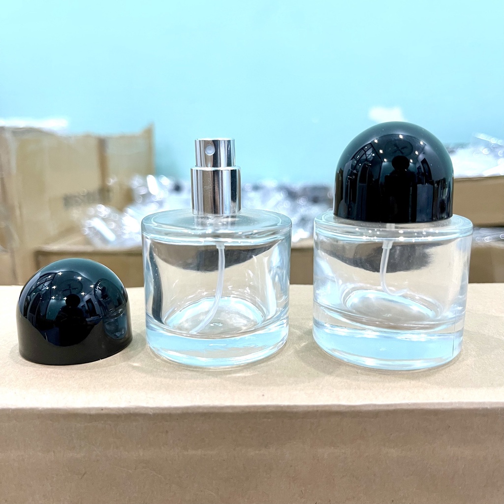 Chai Lọ=Lọ đựng Nước Hoa Ngắn Nắp Hình Cầu Dung Tích 30ml