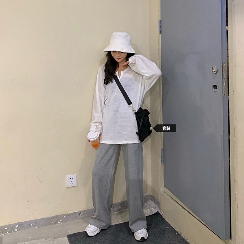 Mới Áo Thun Nữ Tay Dài Thời Trang Hàn Quốc