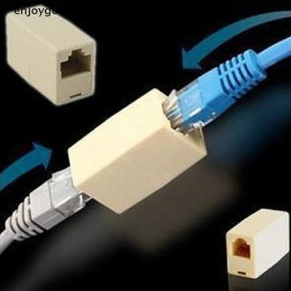 Bộ 10 Đầu Nối Dây Cáp Mạng Lan RJ45 Mới