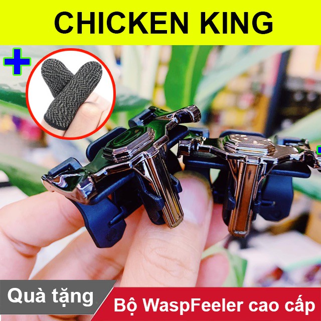 [Mã ELFLASH3 hoàn 10K xu đơn 20K] Nút bắn Pubg Chicken King ♥️Freeship♥️ Nút bấm Pubg Phụ kiện chơi Pubg Mobile