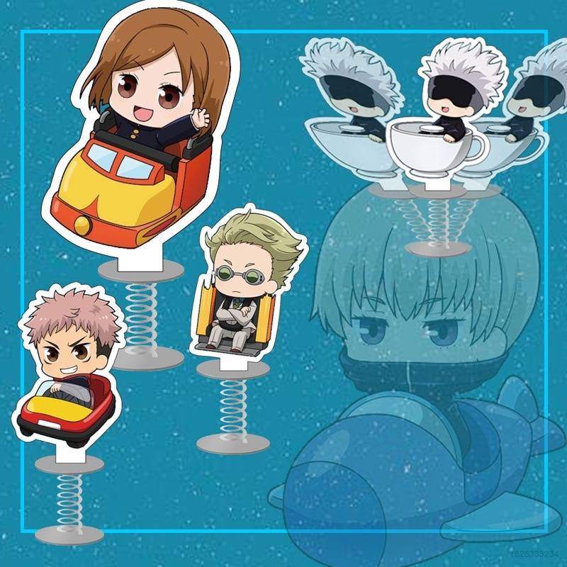 Mô hình để bàn bằng acrylic nhân vật Jujutsu Kaisen kiểu lắc lư dùng trang trí