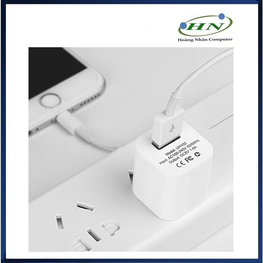 CỐC SẠC HOCO 5V-1A UH102
