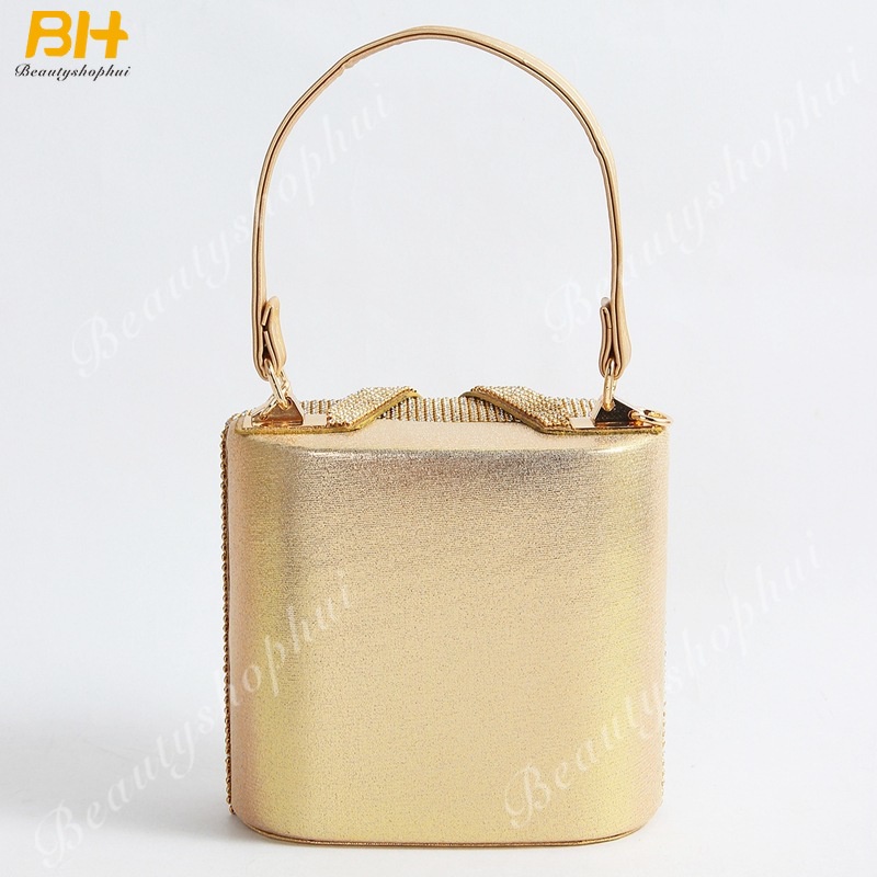 Túi Xách Đeo Vai Đính Đá Phong Cách Âu Mỹ Mới Cho Nữ