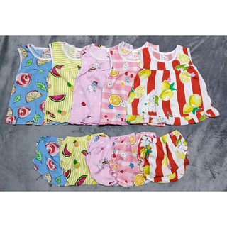 ( 4 bộ 4 màu 4 họa tiết khác nhau) Set 4 Bộ Tole Bé (4-8kg)
