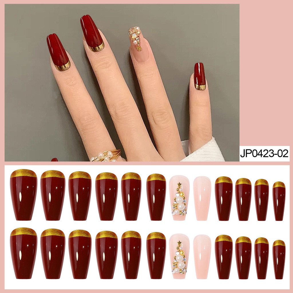 Sản Phẩm Trang Trí Móng Tay Hình Bông Tuyết Thời Trang 2023 Misscheering