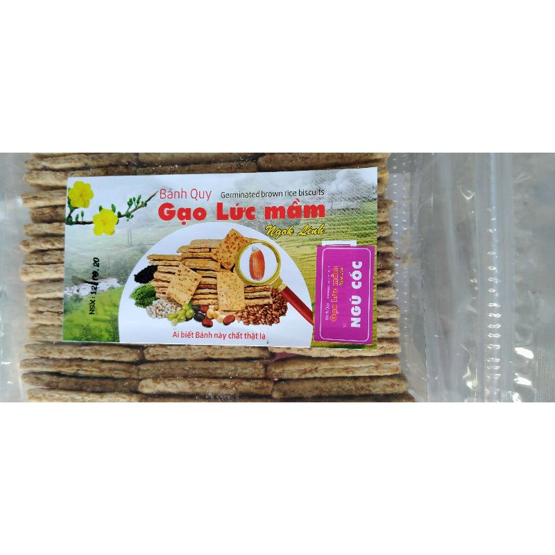 Bánh quy gạo lứt mầm 5 vị 300gr