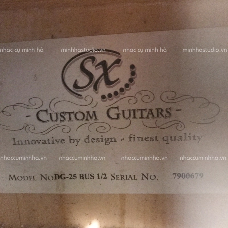 Đàn Guitar Acoustic SX DG-25  chính hãng, âm thanh hay