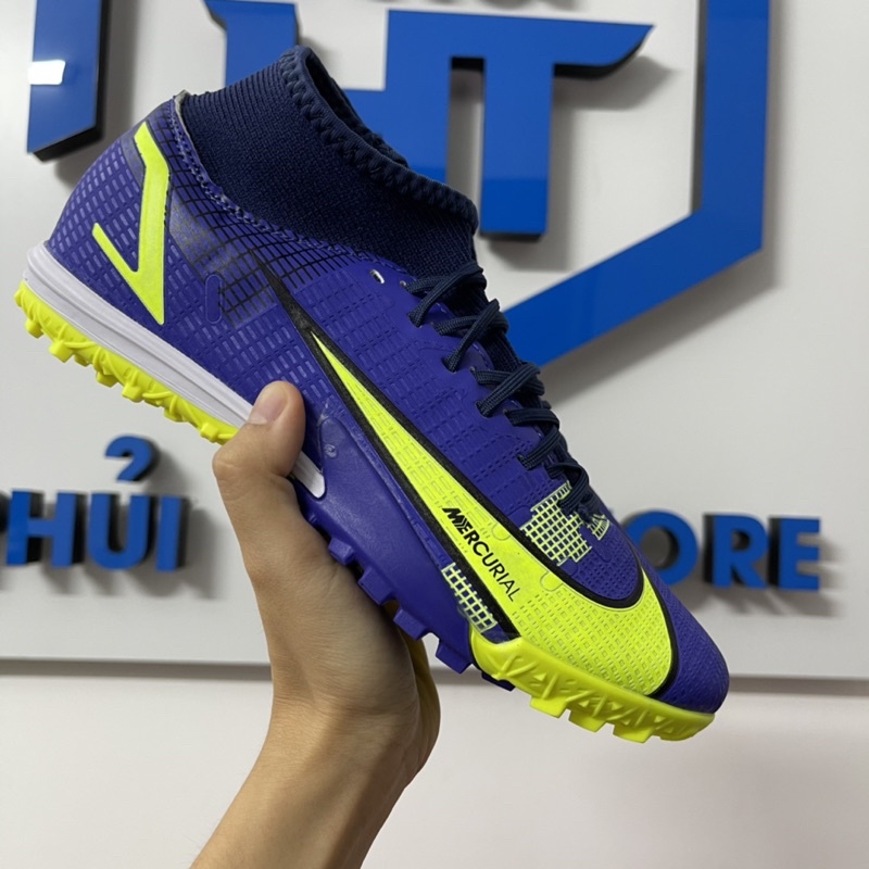 Giày đá bóng MERCURIAL SUPERFLY 8 ACADEMY TF (có khâu đế)