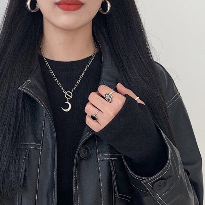Vòng cổ hợp kim phong cách hàn quốc 210825