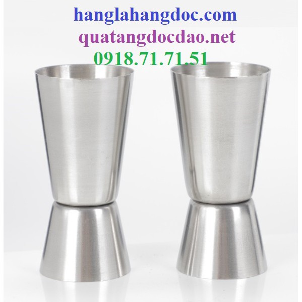 Ly đong 2 đầu pha chế bartender, dung tích 25/50ml