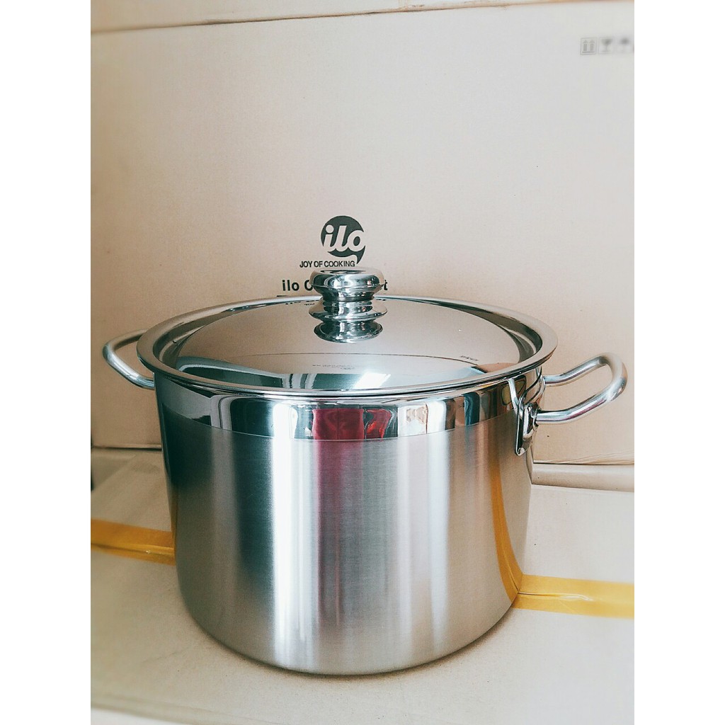 Nồi 3 đáy sandwich inox 430 Fivestar Standard bếp từ tặng 5 muỗng ăn inox (28cm)