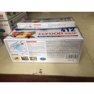Màng bọc thực phẩm eufood wrap 412 - size 30cm x 300m