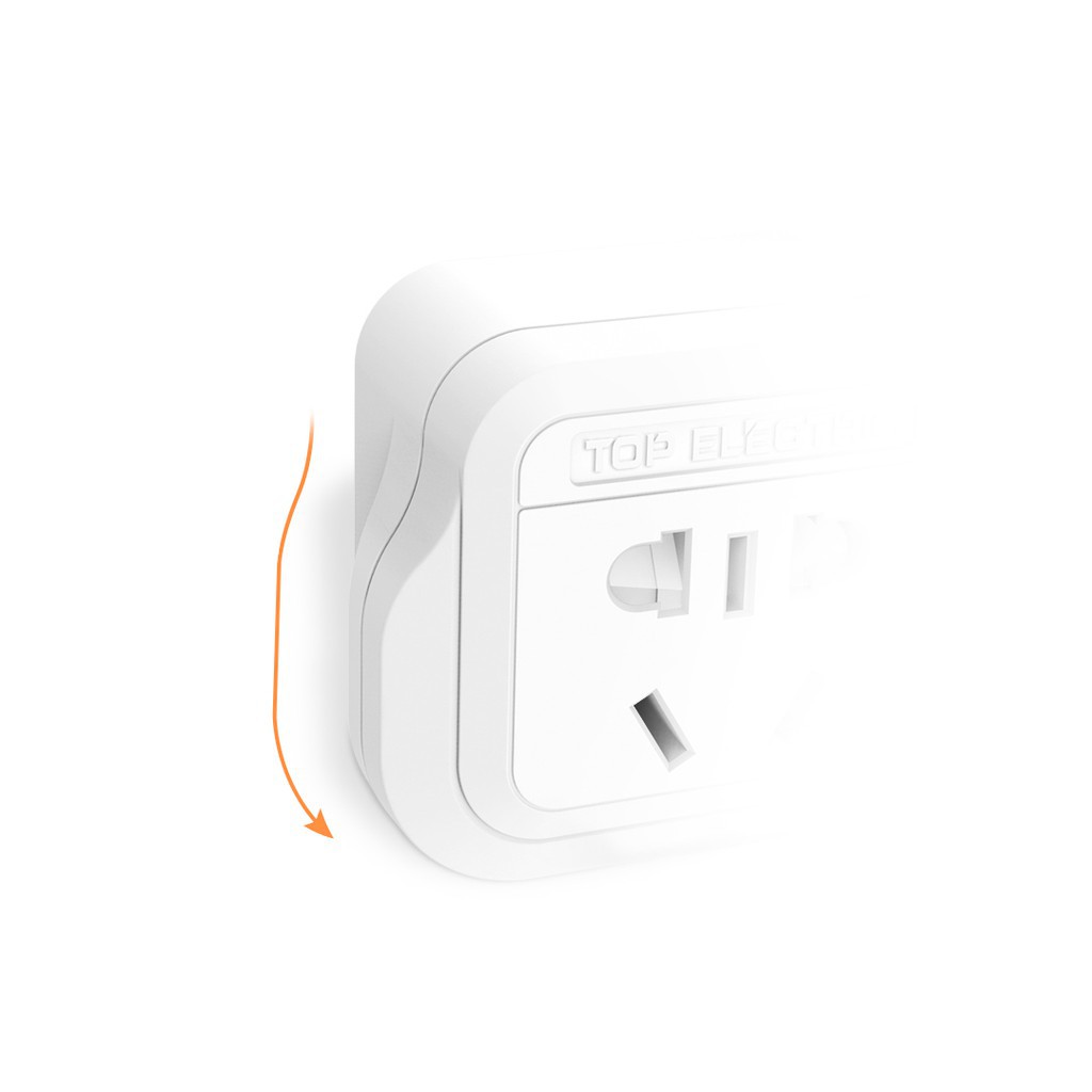 ☾Phích Cắm Chuyển Đổi Đa Năng Xiaomi Aigo Chuẩn Anh/Mỹ/Đức 15A/13A/10A 250V Thông Dụng