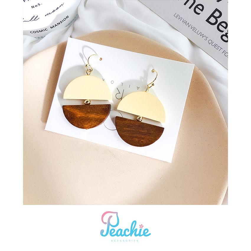Khuyên tai bạc Peachie [CHÍNH HÃNG] mã 081