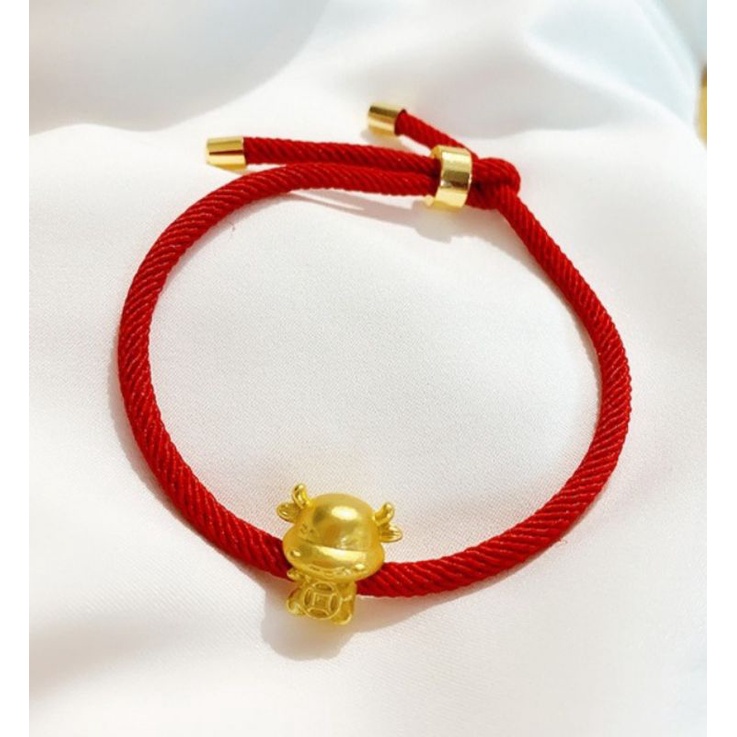 Vòng tay dây cáp khóa kéo dễ điều chỉnh theo tay mic charm phụ kiện tiện lợi