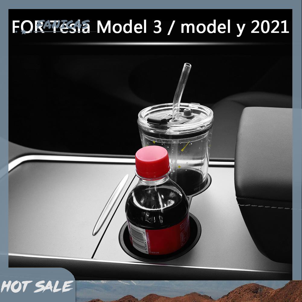 Giá Đỡ Cốc Nước Gắn Bảng Điều Khiển Xe Hơi Tesla Model 3 Y 2021