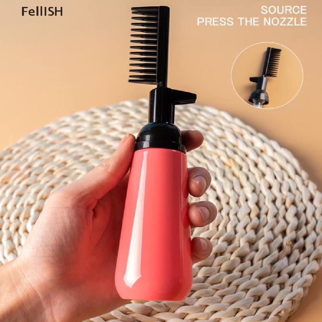 Bình Đựng Thuốc Nhuộm Tóc Kèm Lược Chải Tiện Dụng Cho Salon 439br