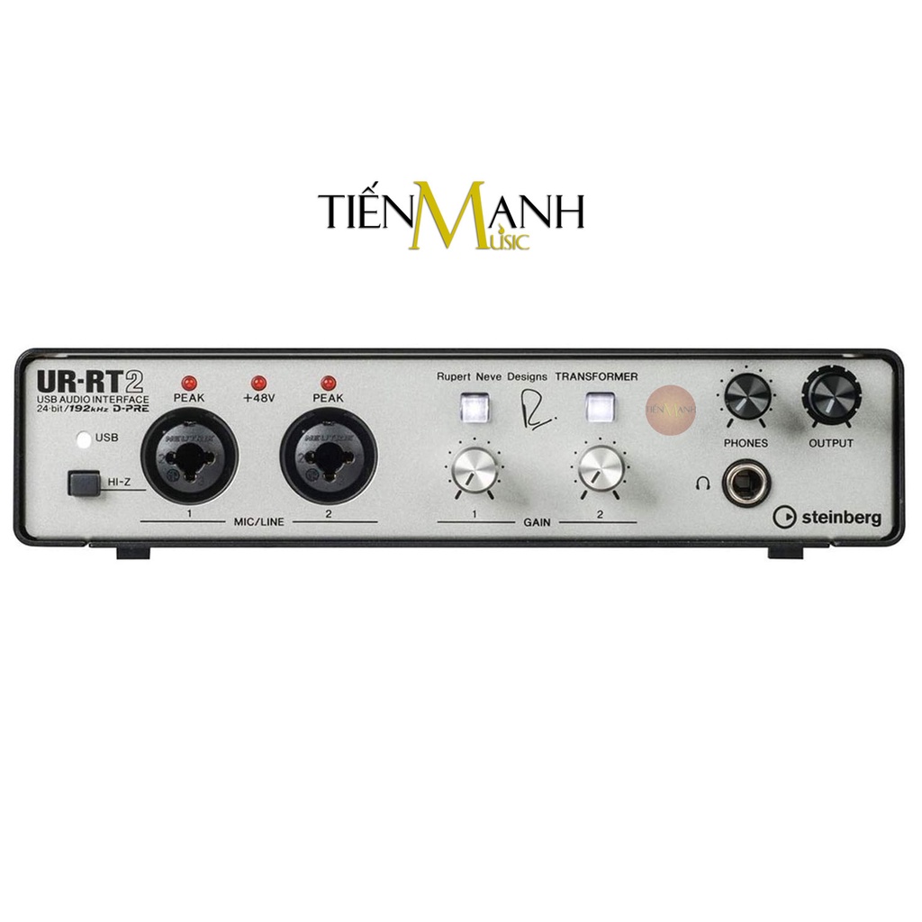 Soundcard Steinberg UR-RT2 - Sound Card Bộ Thu Âm Thanh và Livestream Audio Interface UR RT2