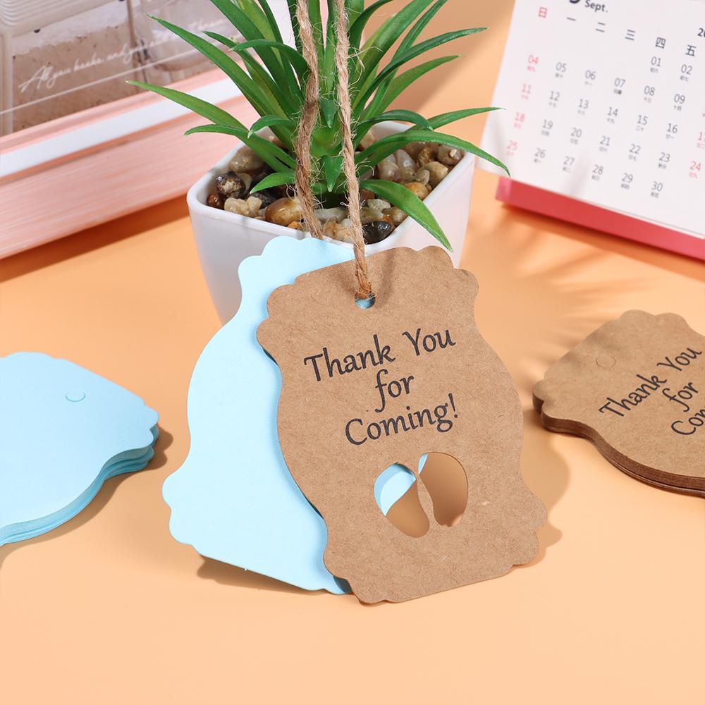 FAY Set 50 Thẻ Giấy Gắn Túi Quà Tặng Cho Bé