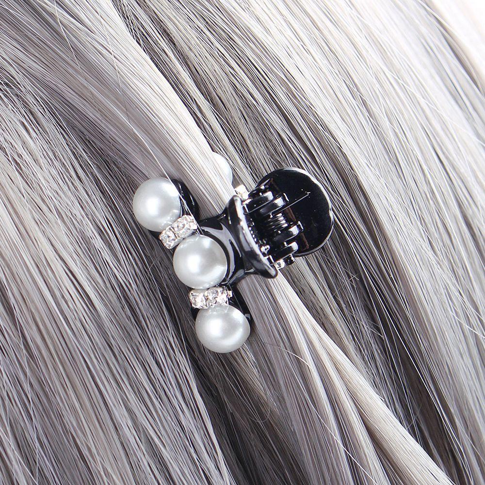 Kẹp Tóc Càng Cua Bằng Acrylic Màu Đen Thời Trang Cho Nữ