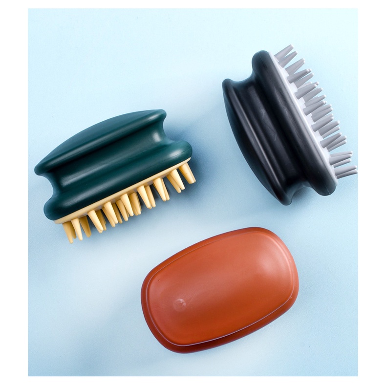 Bàn Chải Silicone massage Da Đầu