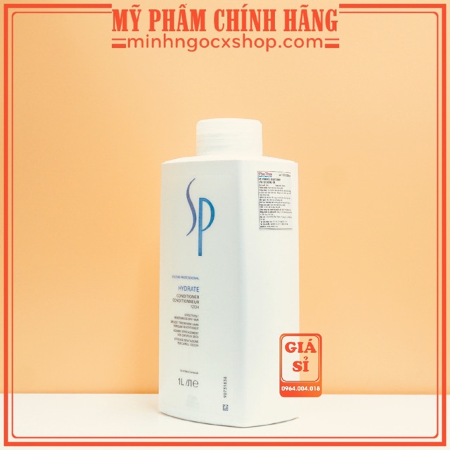 Dầu Xả Dưỡng Ẩm Wella Sp Hydrate 1000ml