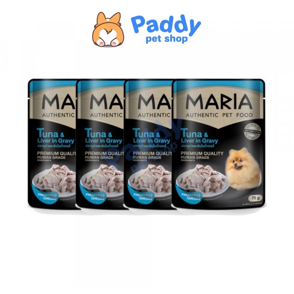 Pate Maria Dog Cao Cấp Cho Chó 70g (Best Seller tại Thái Lan)