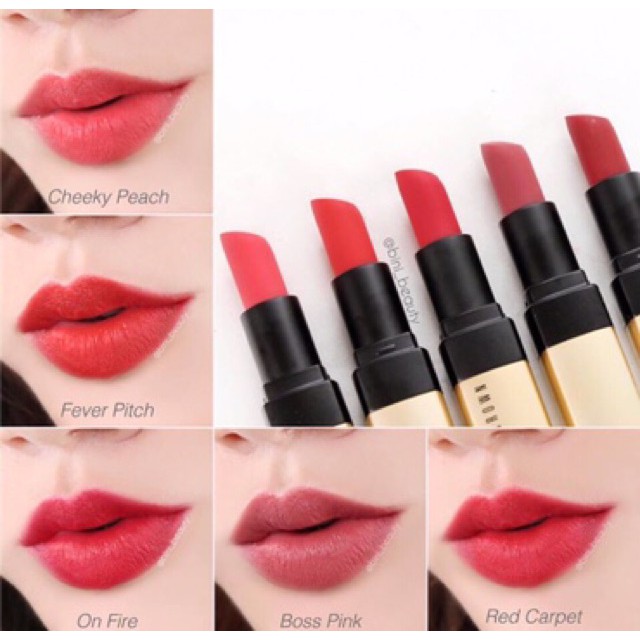 MUA 1 TẶNG 1 - Son thỏi lì BOBBI BROWN Luxe Matte Lip Color