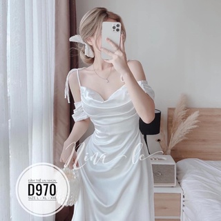 Bigsize minstore.vn bigsize đầm trễ vai nhún d970
