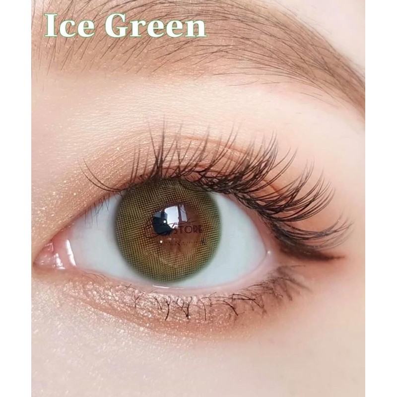 Kính áp tròng Green , màu xanh lá 10 mẫu hot nhất (inbox để chọn mẫu)