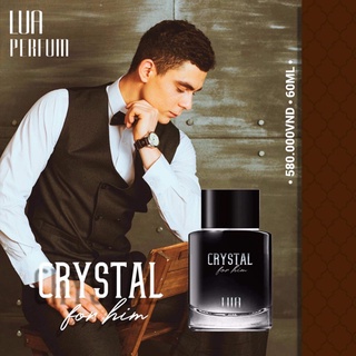 Nước hoa nam lua crystal for him – thanh lịch, cổ điển và nồng ấm