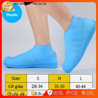Bọc giày đi mưa silicon chống thấm – siêu dai, bền - 00034