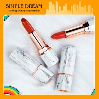 【COD】QIAOYAN Lipstick Marble Tube Long-lasting Moisturizing Tomato