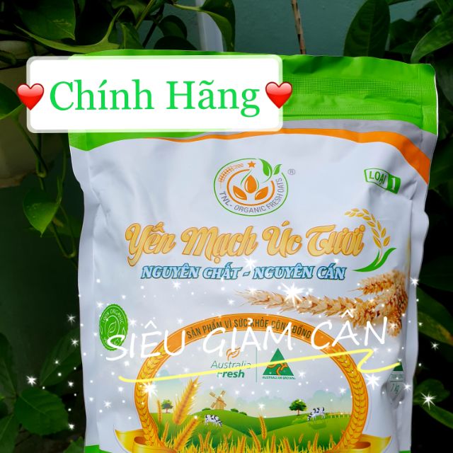 Yến mạch Úc tươi ORGANIC