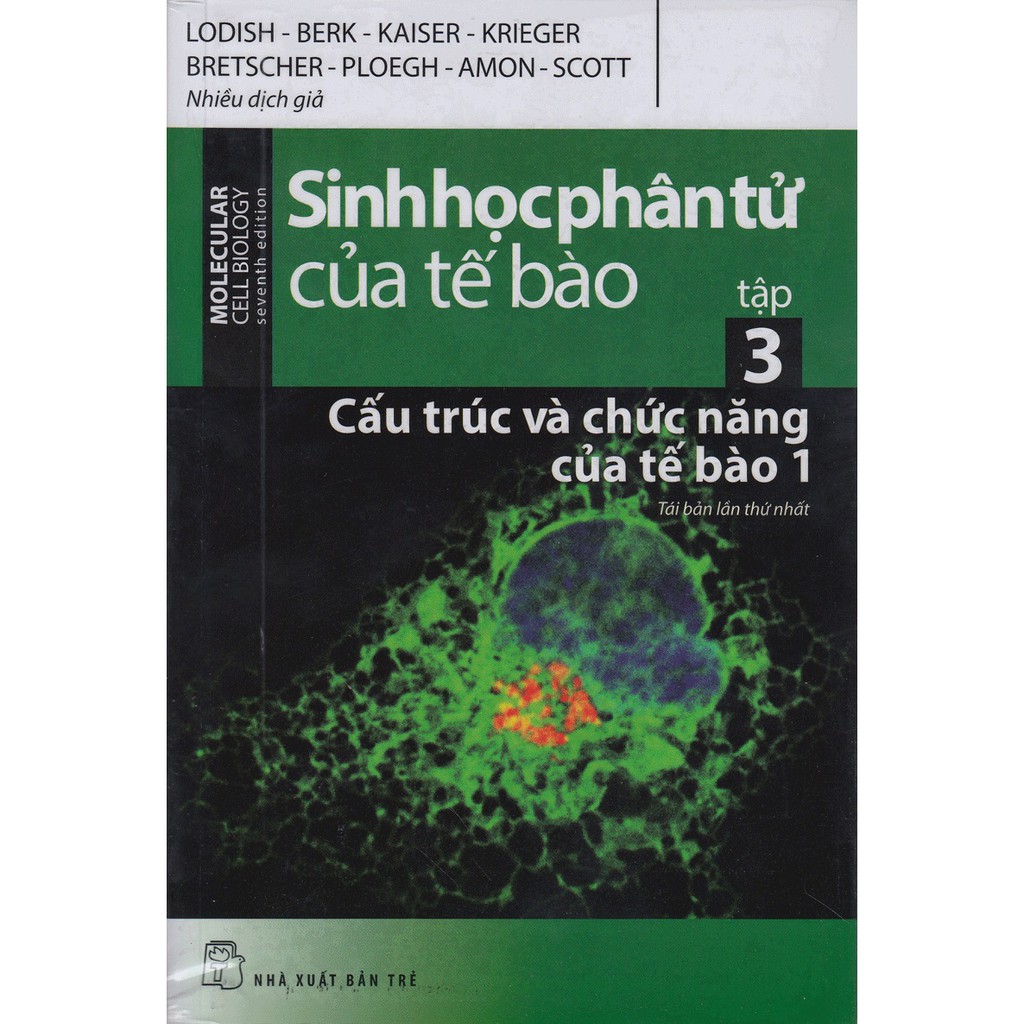 Sách - Sinh Học Phân Tử Của Tế Bào  ( Tập 3 ) - Cấu Trúc Và Chức Năng Của Tế Bào 1