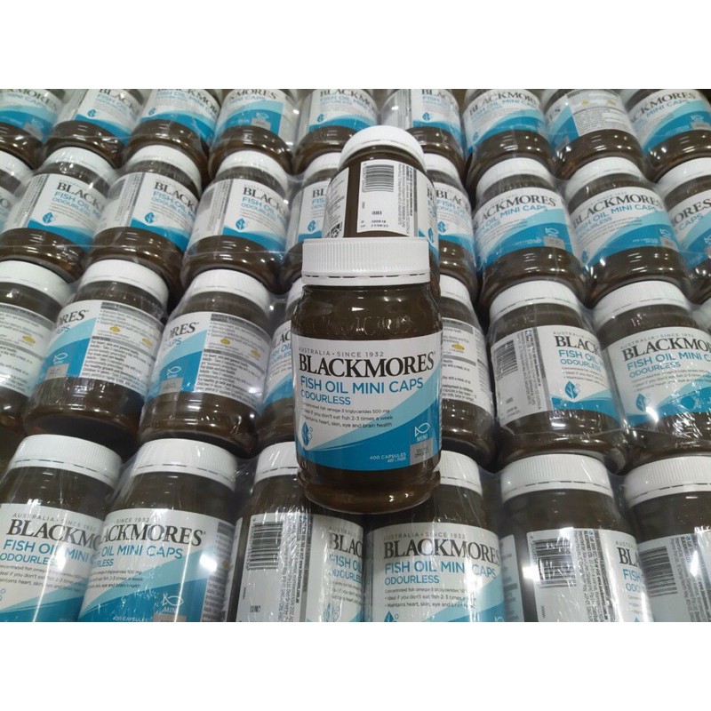 VIÊN FISH OIL MINI CAPS ODOURLESS BLACKMORE 400 VIÊN