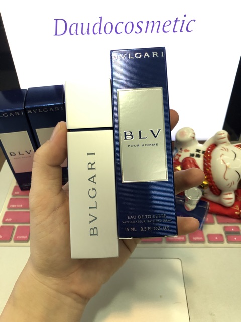 [ mini ] Nước hoa Bvlgari BLV Pour Homme EDT 5ml | Thế Giới Skin Care