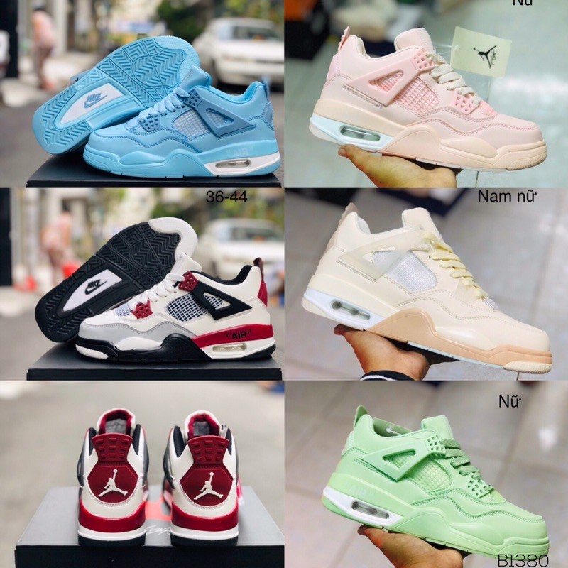 𝐓Ế𝐓🌺 ✔️ GIÀY THỂ THAO JORDAN 4 nam fullbox : ¹ " *