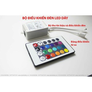 Điều khiển cho led dây đổi màu 5050, 2835 RGB